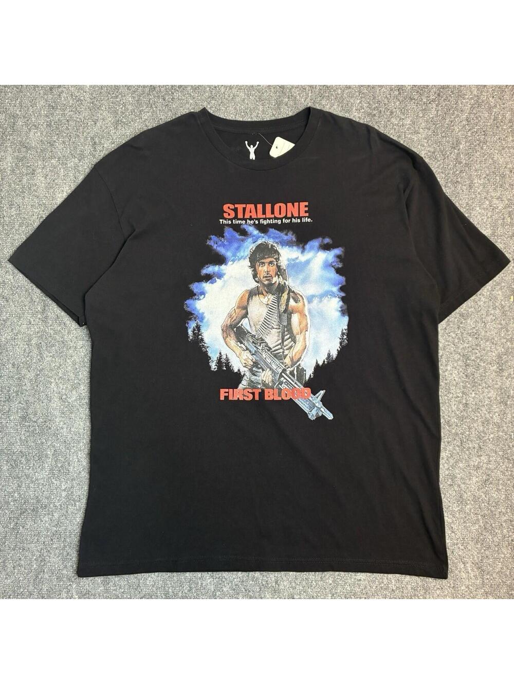 Sylvester Stallone First Blood Movie Graphic Tee